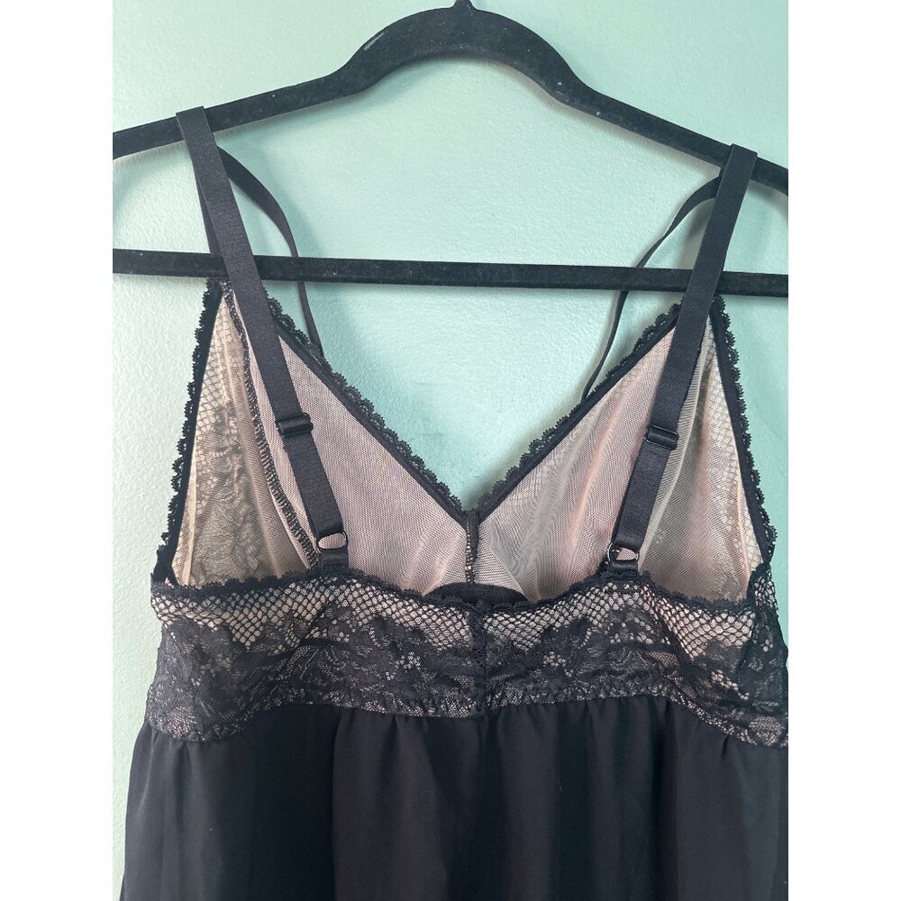 Torrid Curve Size 0 Sheer Babydoll Dress Dark Fairy Goth Dark Romantic Bridal - Picture 5 of 5